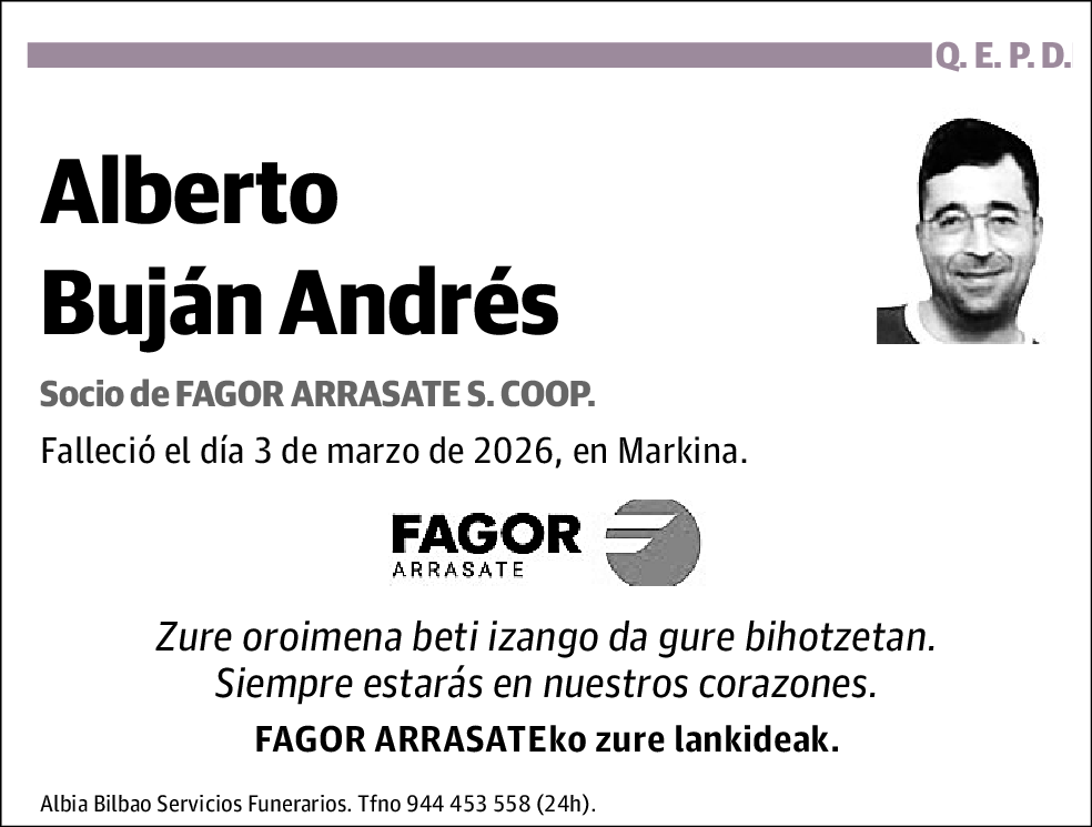 Alberto Buján Andrés