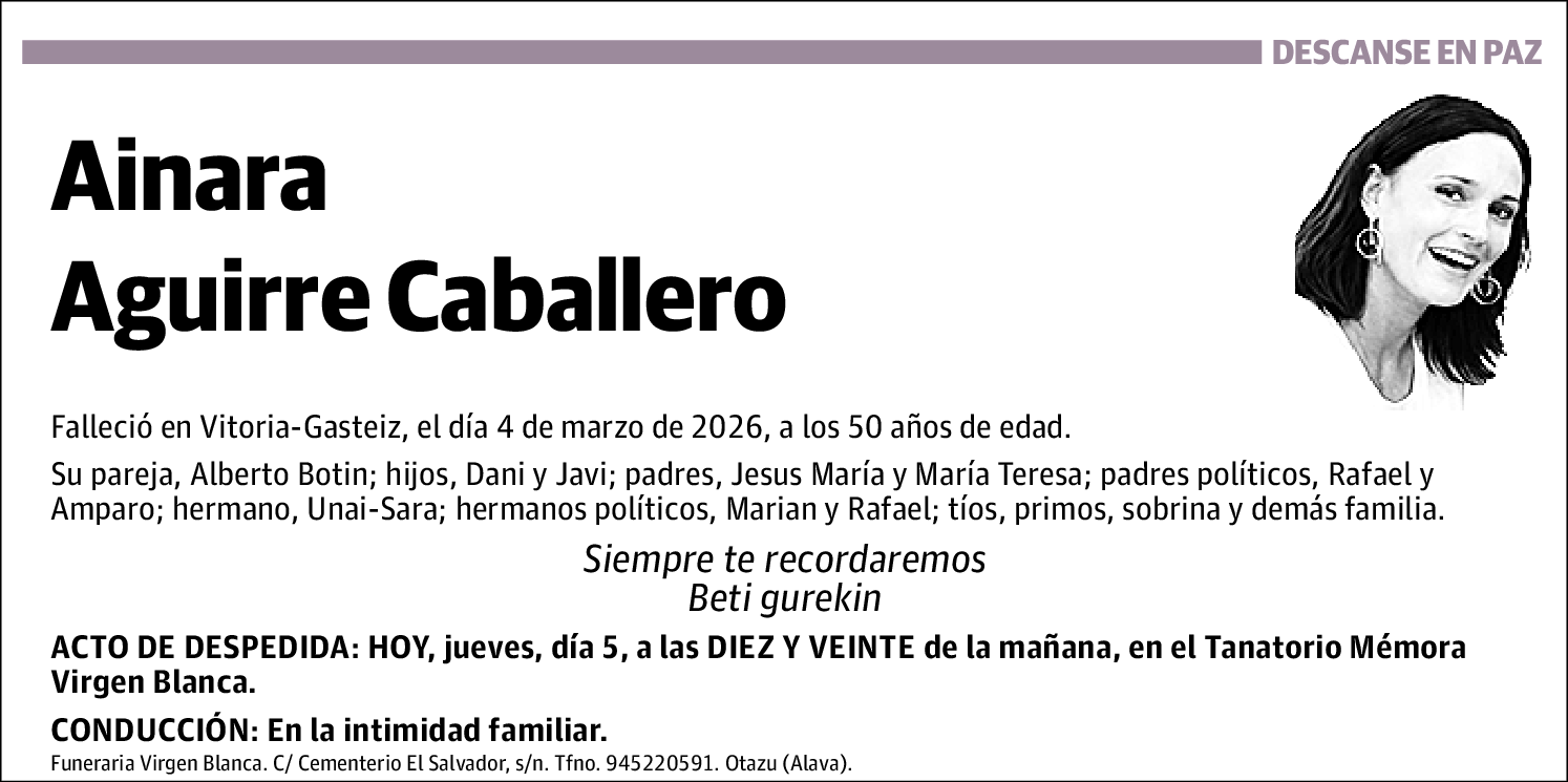 Ainara Aguirre Caballero