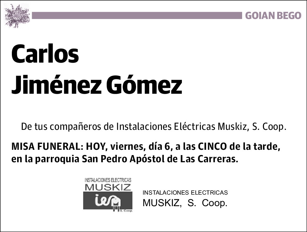Carlos Jimenez Gomez