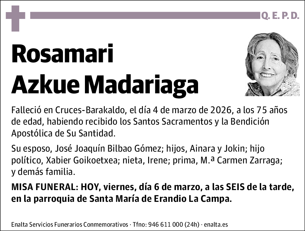 Rosamari Azkue Madariaga