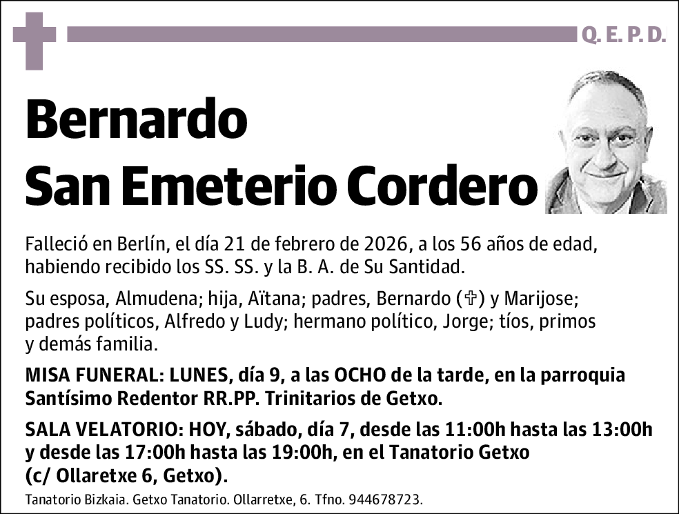 Bernardo San Emeterio Cordero