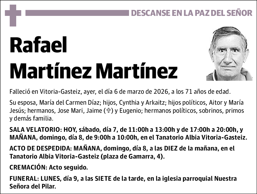 Rafael Martínez Martínez