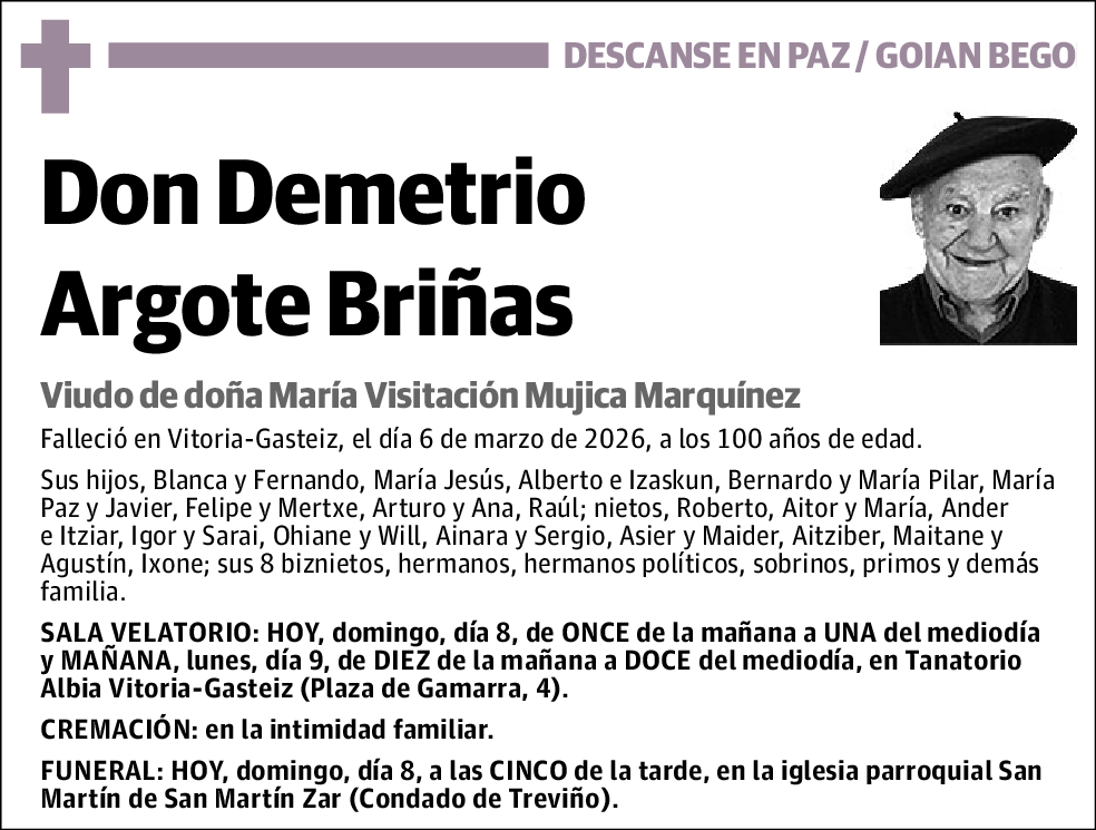Demetrio Argote Briñas