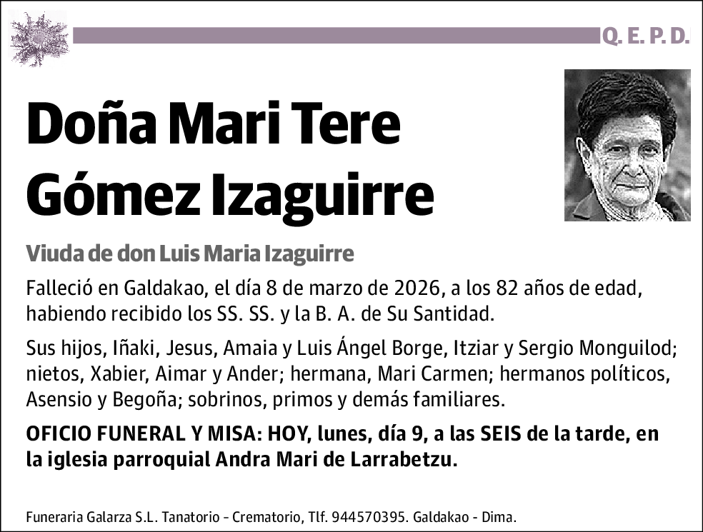 Mari Tere Gómez Izaguirre