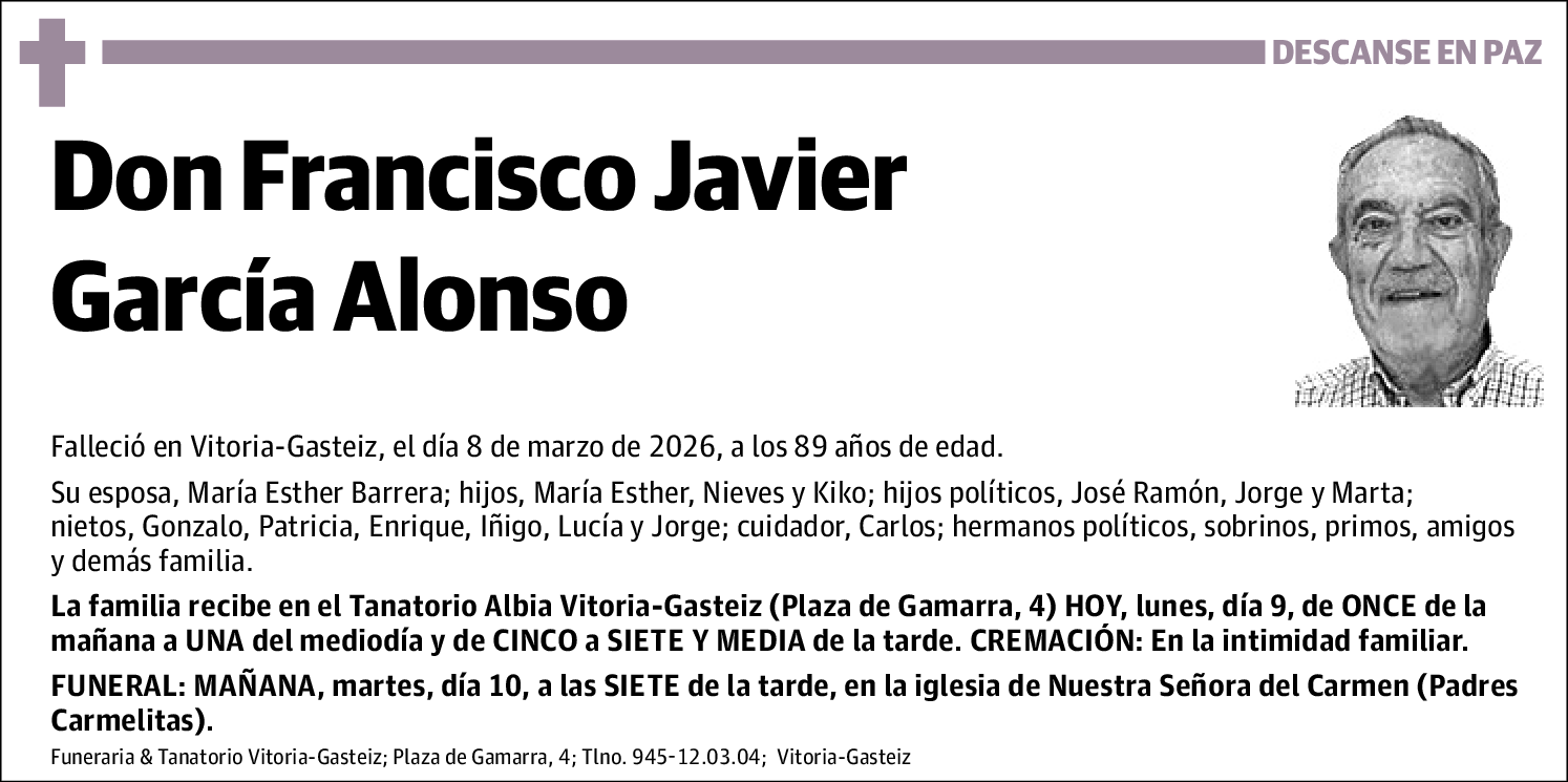 Francisco Javier García Alonso