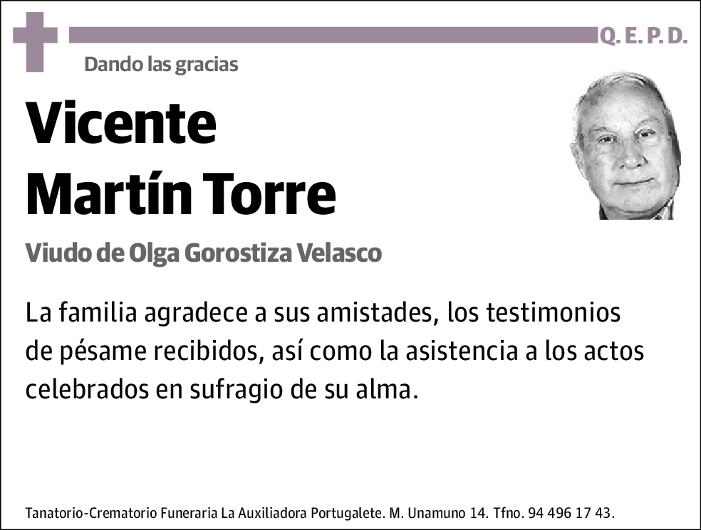 Vicente Martín Torre