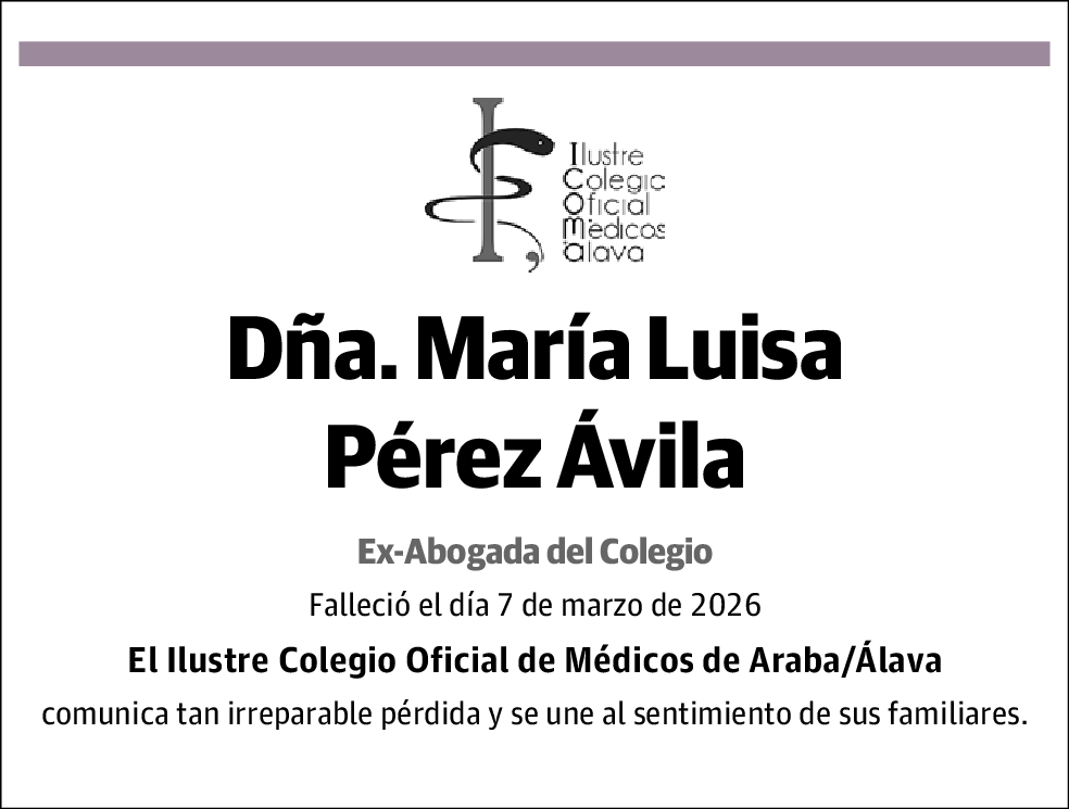 María Luisa Pérez Ávila