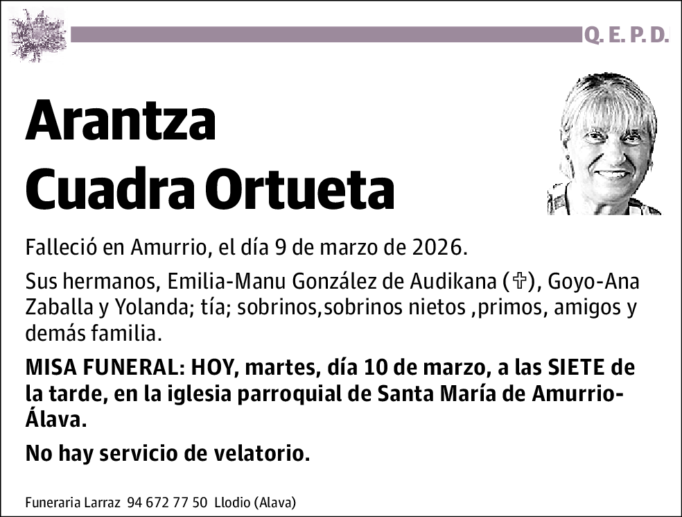 Arantza Cuadra Ortueta