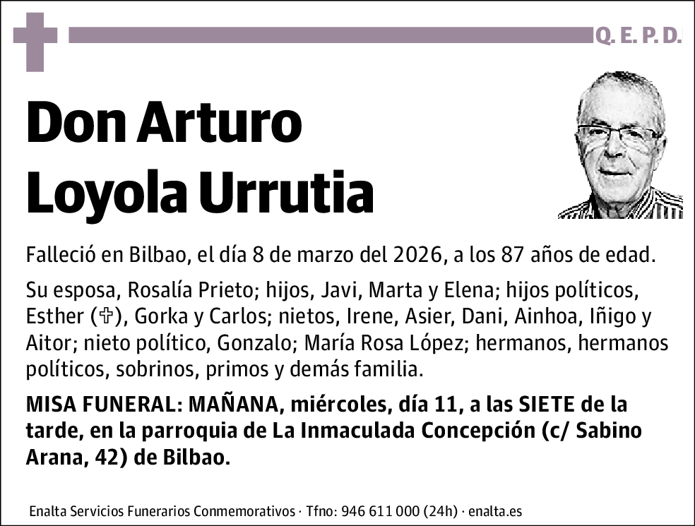 Arturo Loyola Urrutia