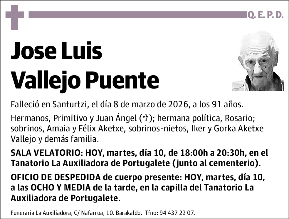 Jose Luis Vallejo Puente