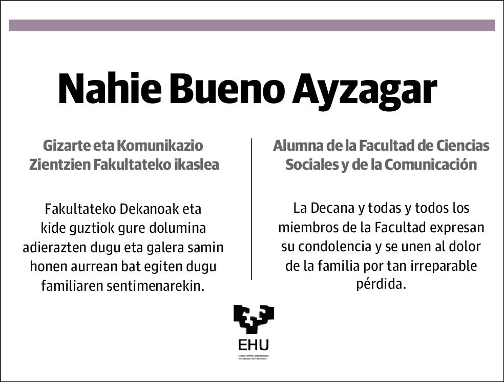 Nahie Bueno Ayzagar