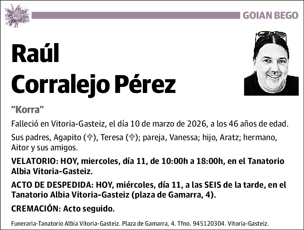 Raúl Corralejo Pérez