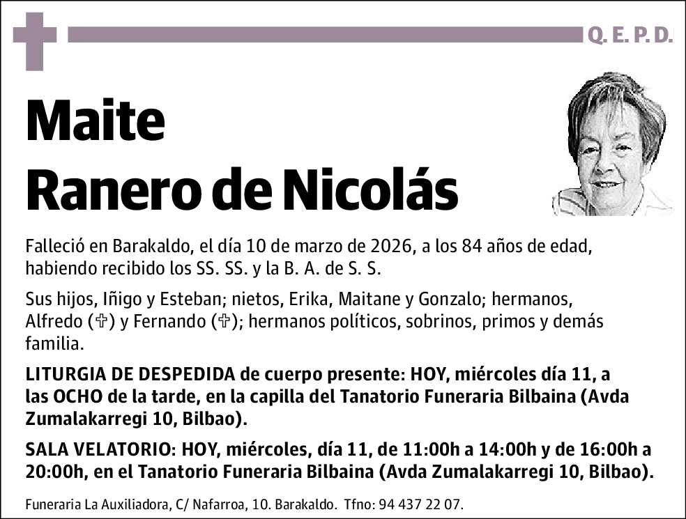 Maite Ranero de Nicolás