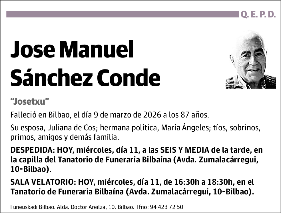 Jose Manuel Sánchez Conde