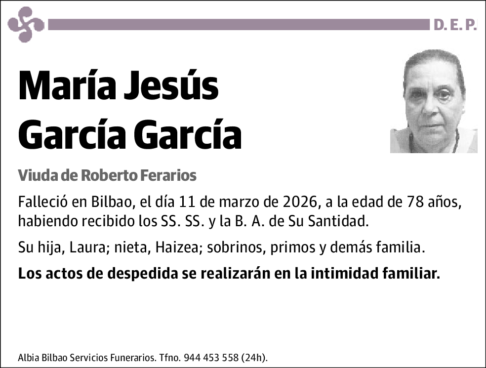 María Jesús García García