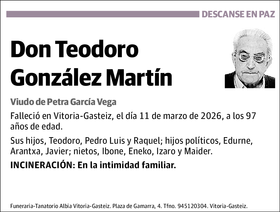 Teodoro González Martín