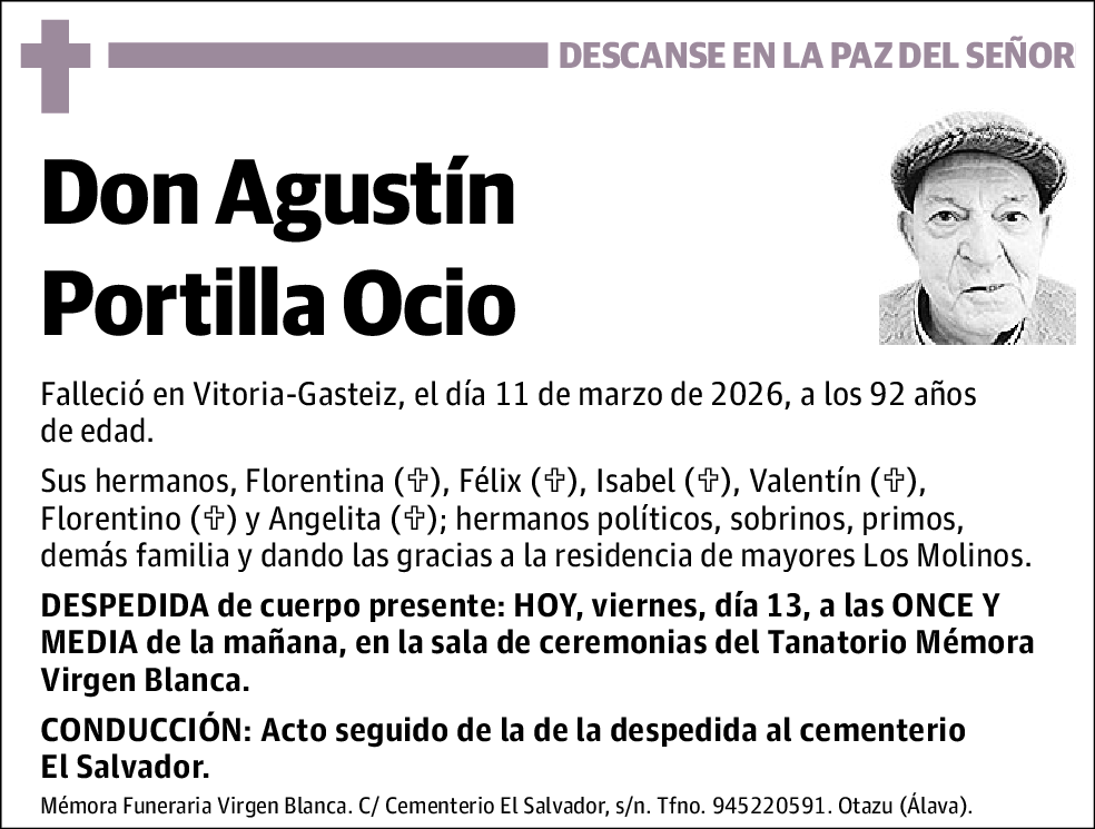 Agustín Portilla Ocio