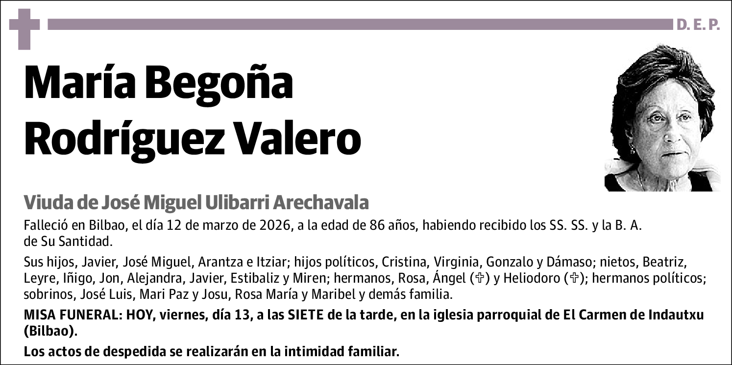 María Begoña Rodríguez Valero