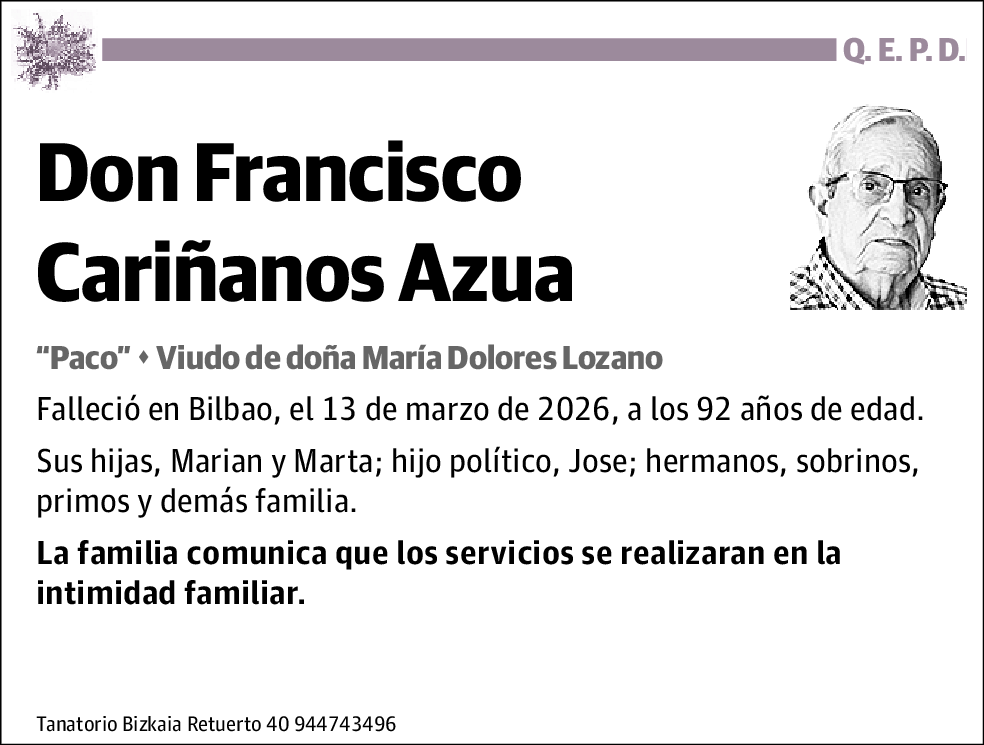 Francisco Cariñanos Azua