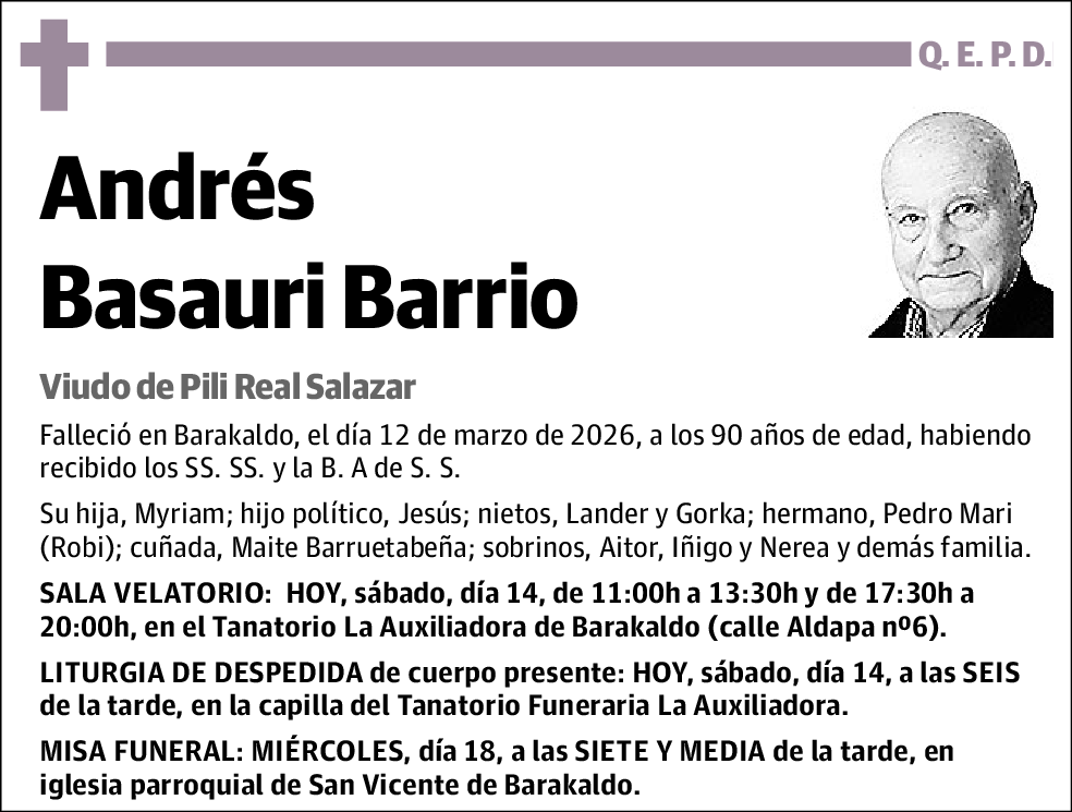 Andrés Basauri Barrio