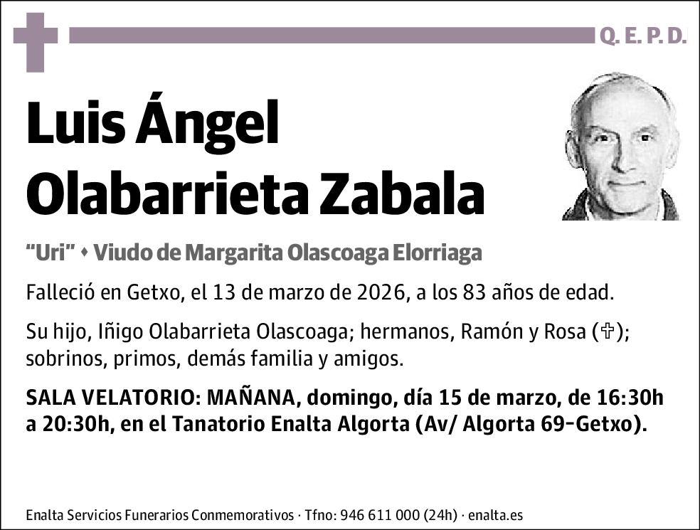 Luis Ángel Olabarrieta Zabala