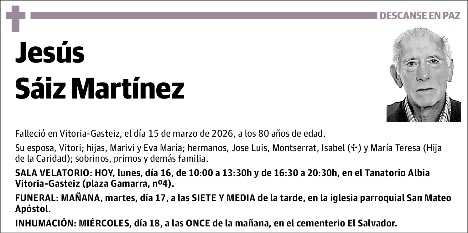 Jesús Sáiz Martínez