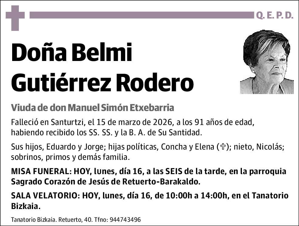 Belmi Gutiérrez Rodero