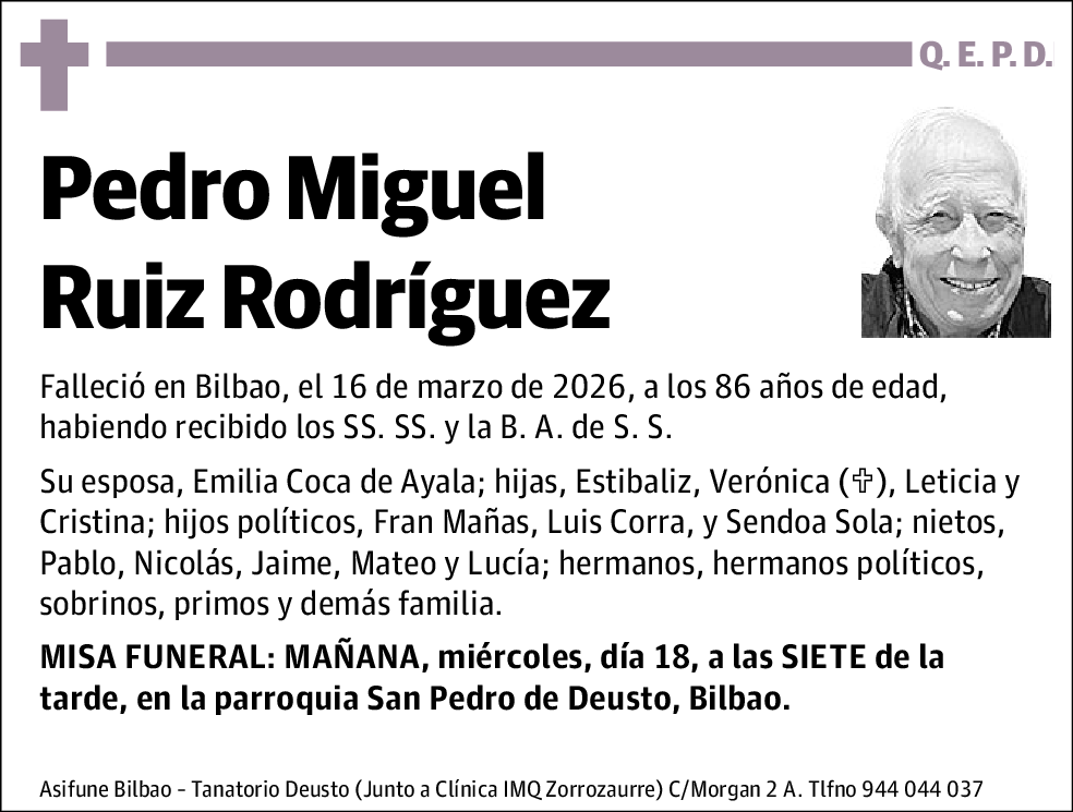 Pedro Miguel Ruiz Rodríguez