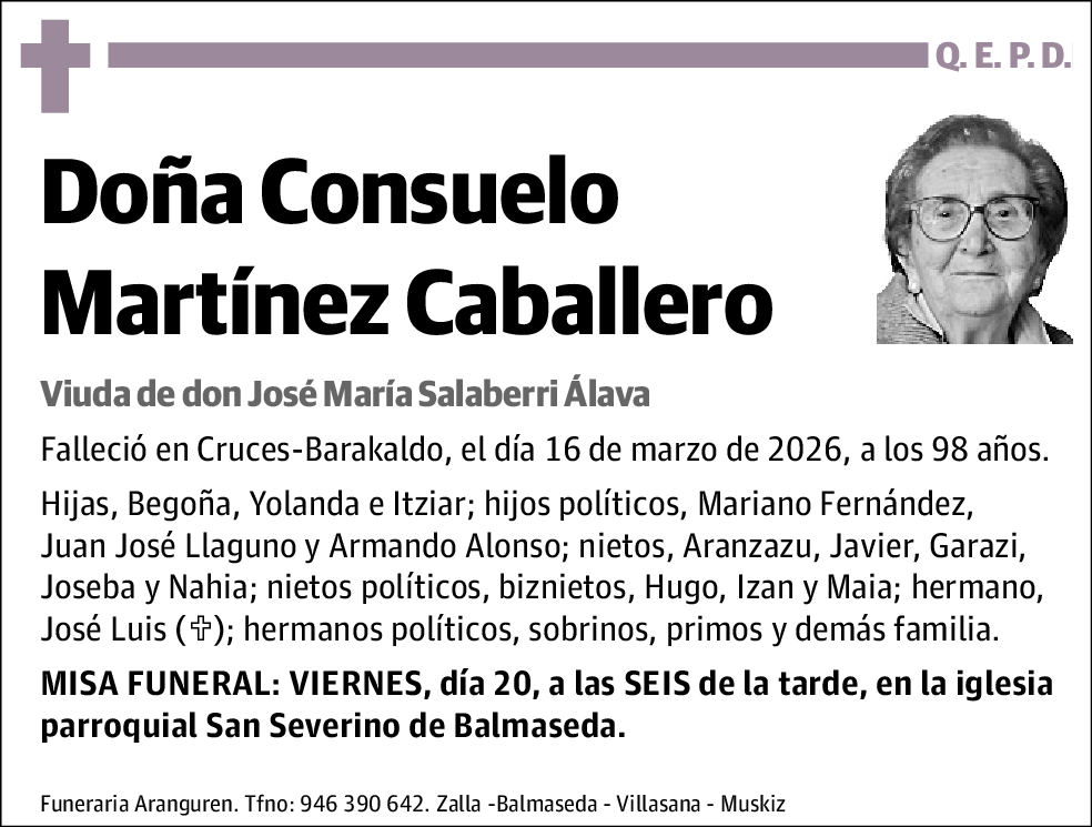 Consuelo Martínez Caballero