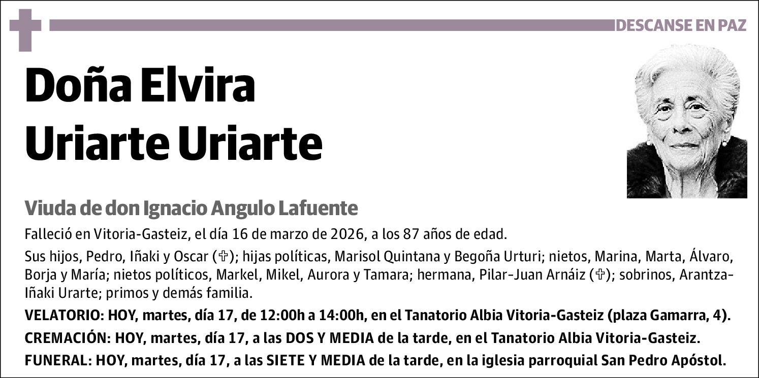 Elvira Uriarte Uriarte