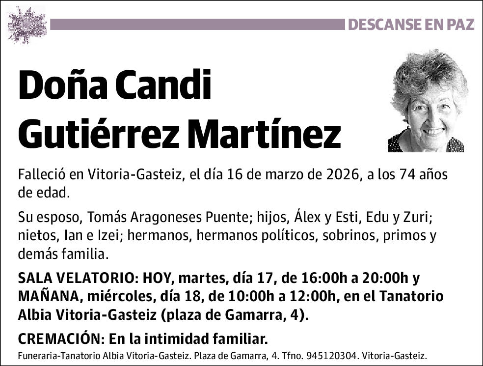 Candi Gutiérrez Martínez