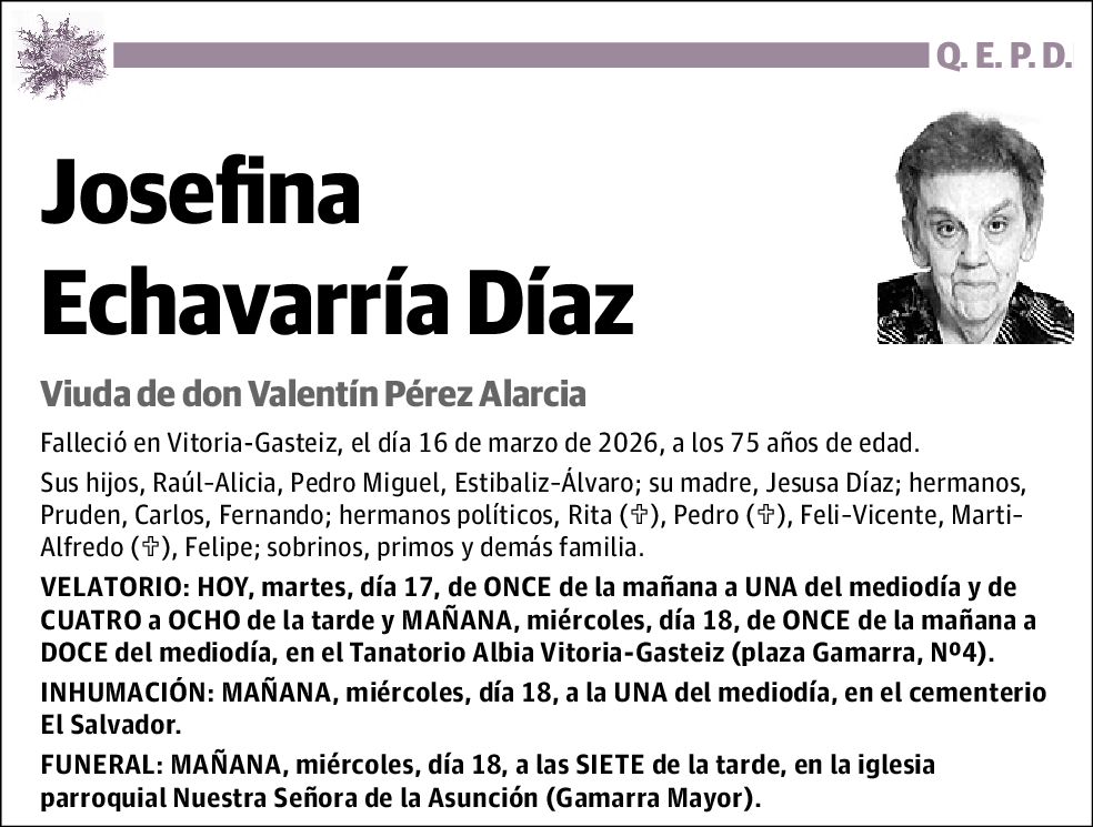 Josefina Echavarría Díaz