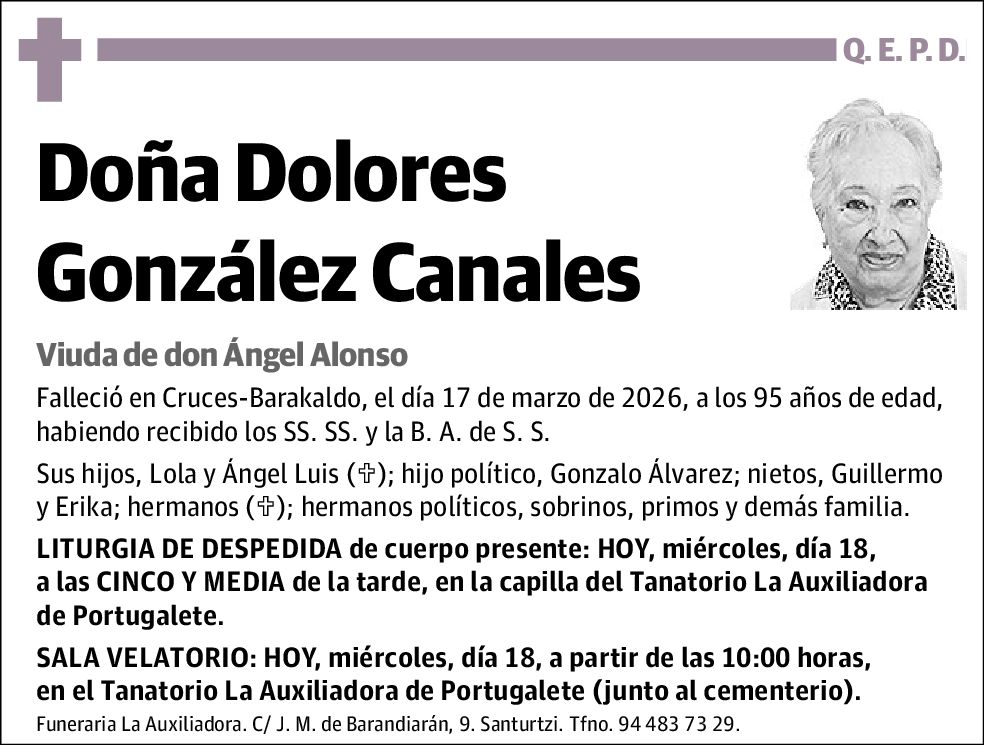 Dolores González Canales