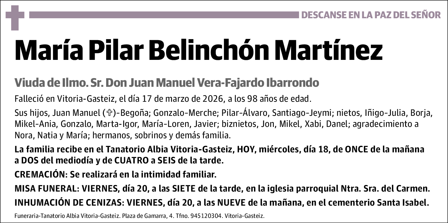María Pilar Belinchón Martínez