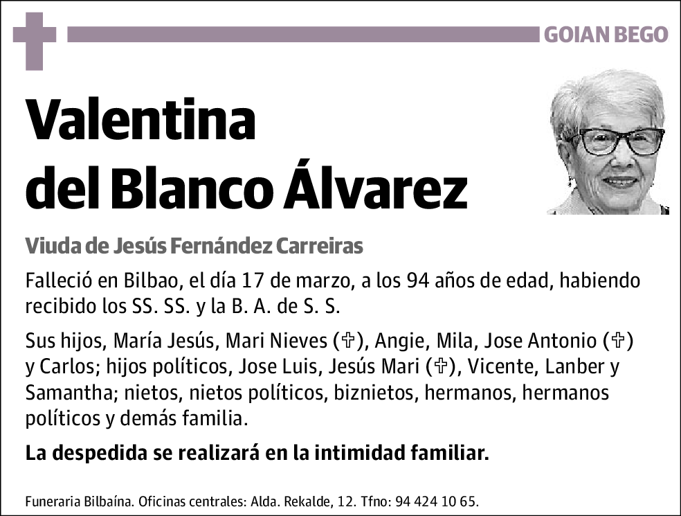 Valentina del Blanco Álvarez