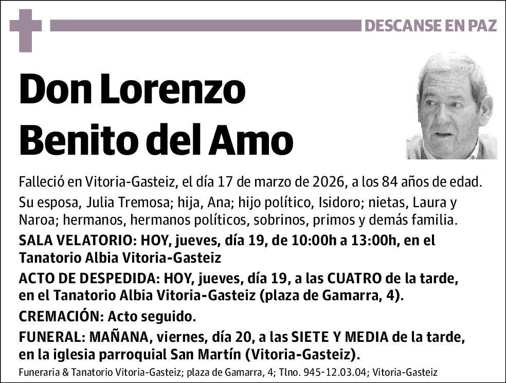 Lorenzo Benito del Amo