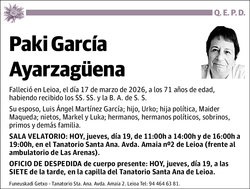 Paki García Ayarzagüena