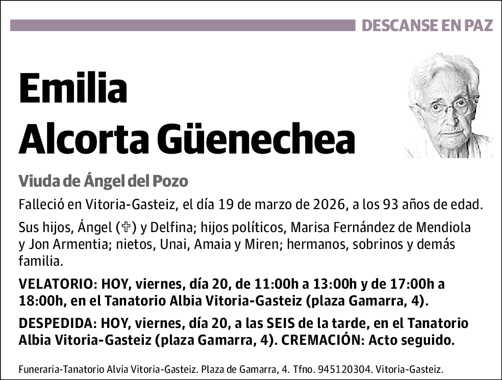 Emilia Alcorta Güenechea