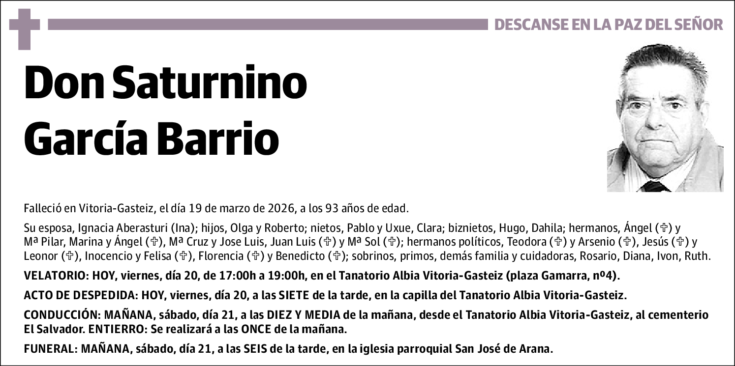 Saturnino García Barrio
