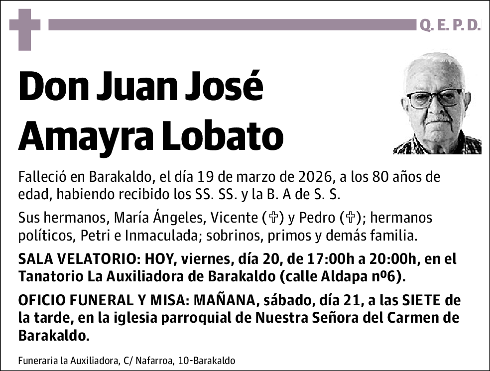 Juan José Amayra Lobato