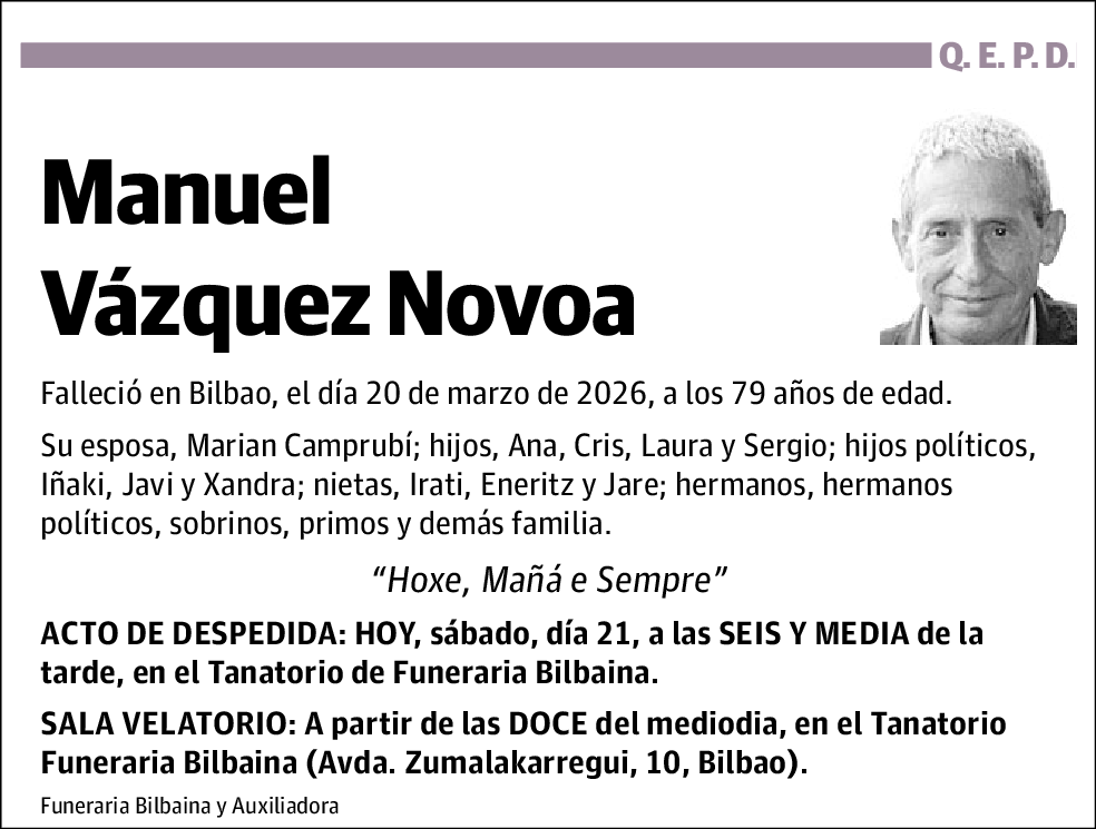 Manuel Vázquez Novoa