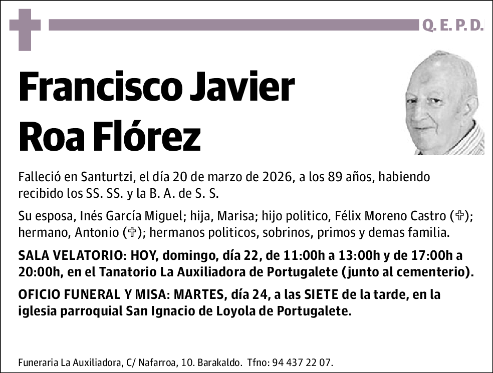 Francisco Javier Roa Flórez
