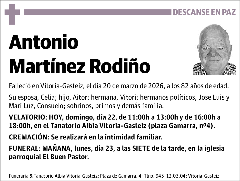 Antonio Martínez Rodiño