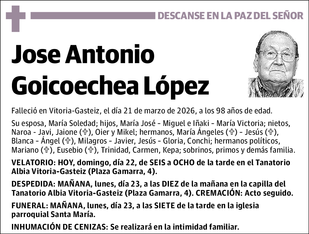 Jose Antonio Goicoechea López