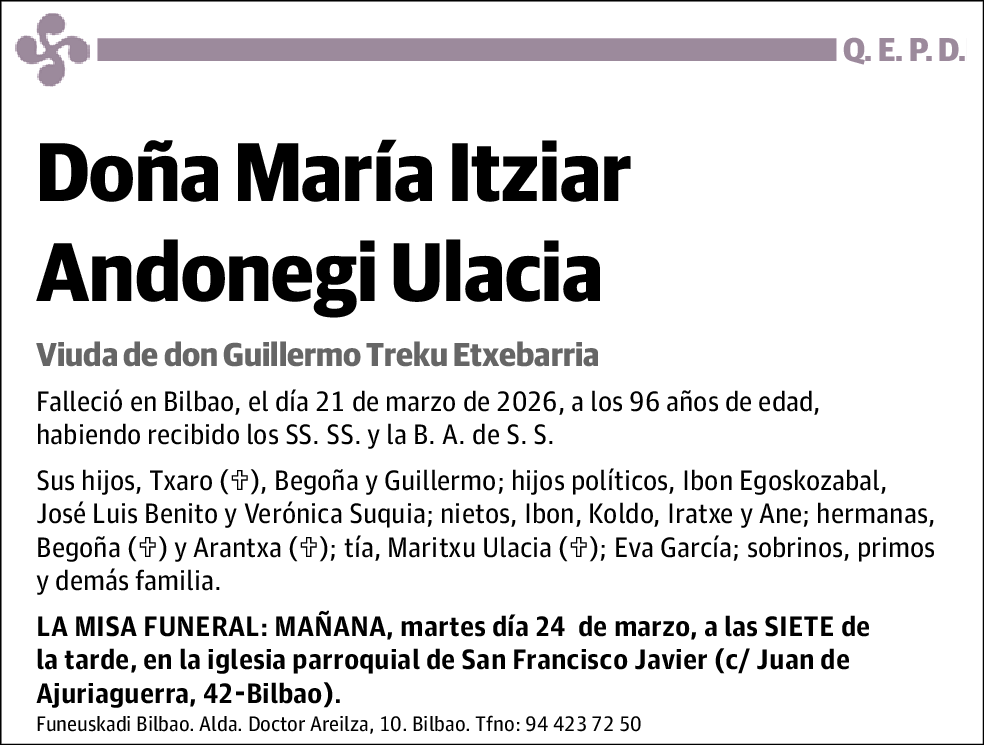 Maria Itziar Andonegui Ulacia