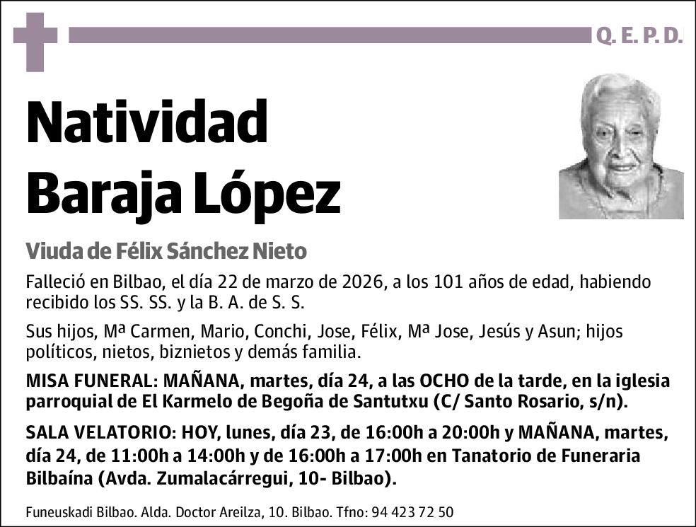 Natividad Baraja López