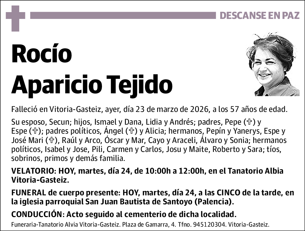 Rocío Aparicio Tejido