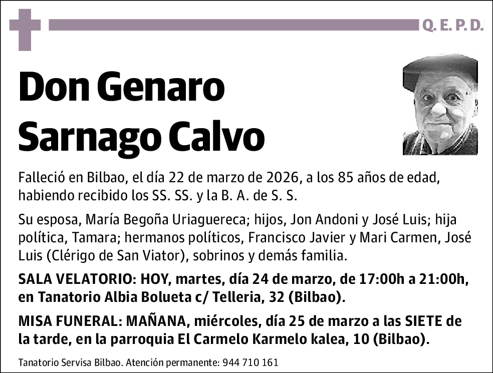Genaro Sarnago Calvo