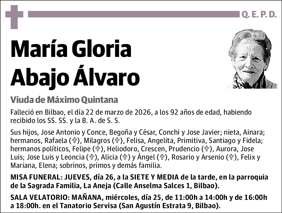 María Gloria Abajo Álvaro