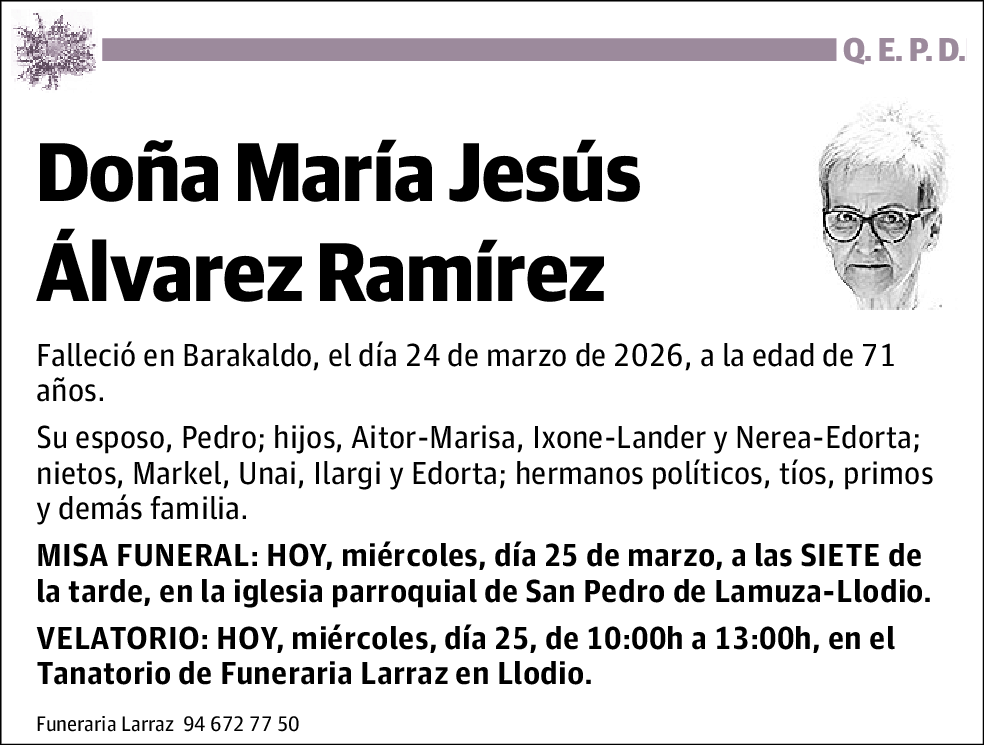 Mªjesús Álvarez Ramírez